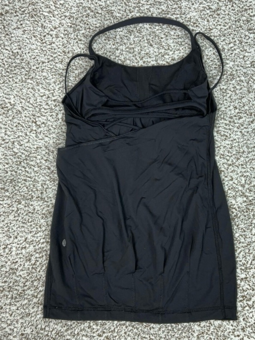 lululemon athletica Black Strappy Tank Tunic